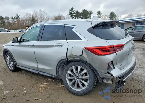 2021 Infiniti Qx50 Luxe z USA, uszkodzony, nr VIN 3PCAJ5BB8MF113473